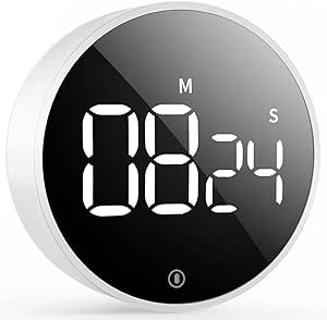 Cronómetro digital de cocina con imán