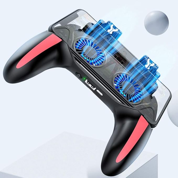 Joystick con ventilador para celular gamer
