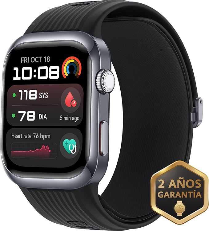 Smartwatch con monitor de salud