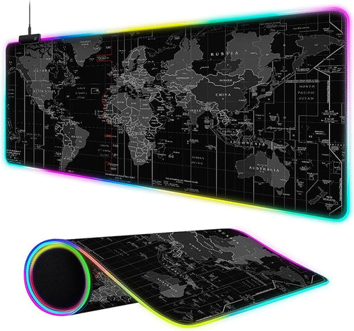 Alfombrilla gamer XL RGB